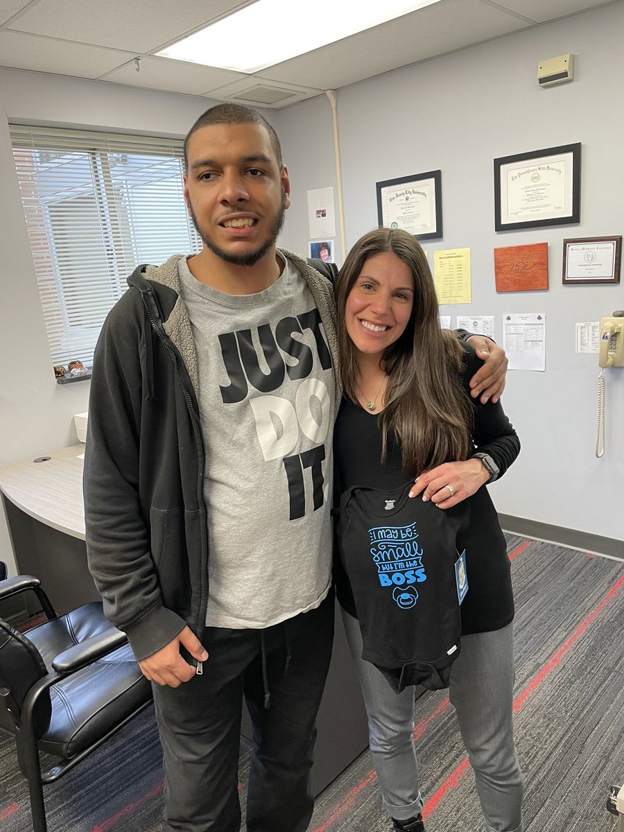 This is What’s Great About working at EHS ❤️💛 Thank you Marquettes and the Vocational Workshop for making me this special gift for Boss Baby Himmelstein!! I’m going to miss my second home 🦅