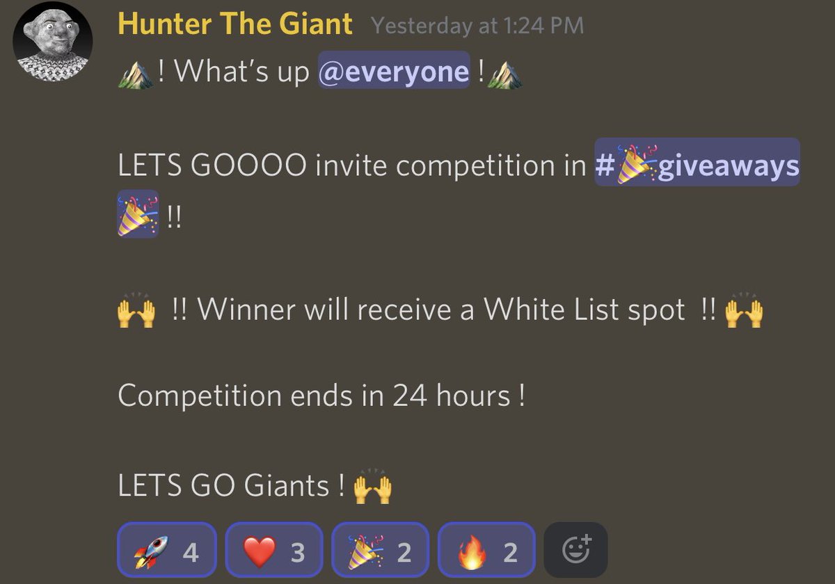 Join our Discord today to join our invite competition for a #Whitelist spot! 
#nft #NFTGiveaway #NFTProject 
discord.gg/m7Qkft8b