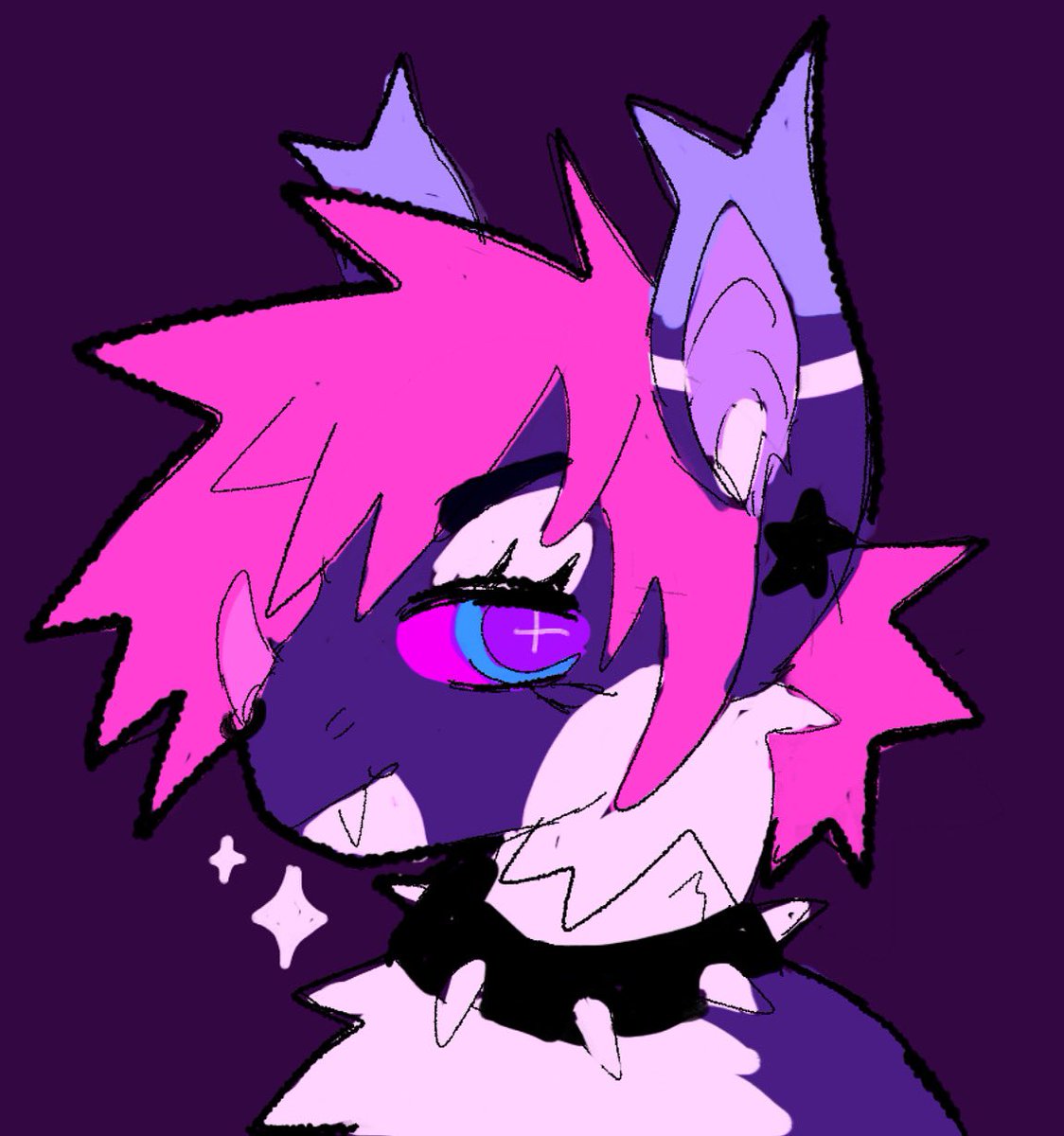 batcomet's tweet image. been a bit since i posted, i wanna be more active x__x quick doodle of my fursona that i made to be my new icon