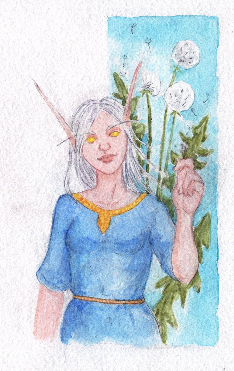 ardashell's tweet photo. Several trades with my friends. 
Ellana for @holymoonkin
Сyhyraeth for @cyhyraeth1 
Cinnia for @Rakshemau1 
Marra

#warcraft #worldofwarcraft #watercolor #orc #undead #bloodelf https://t.co/2jHNnKeOfN