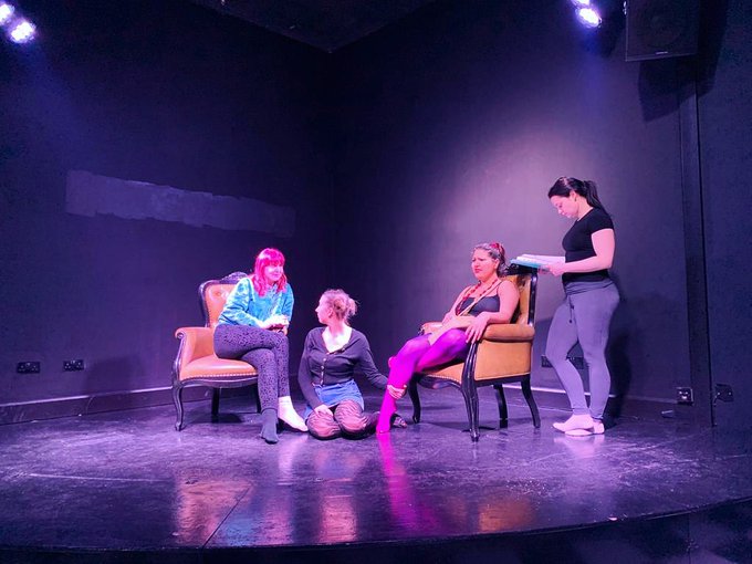 T-minus 3 days until our sold-out play &lsquo;$tripped!&rsquo; hits the stage!   We devised, co-wrote, and co-directed<a href="/tag/queenelizabeth"class="tags"><span>#queenelizabeth</span></a>
