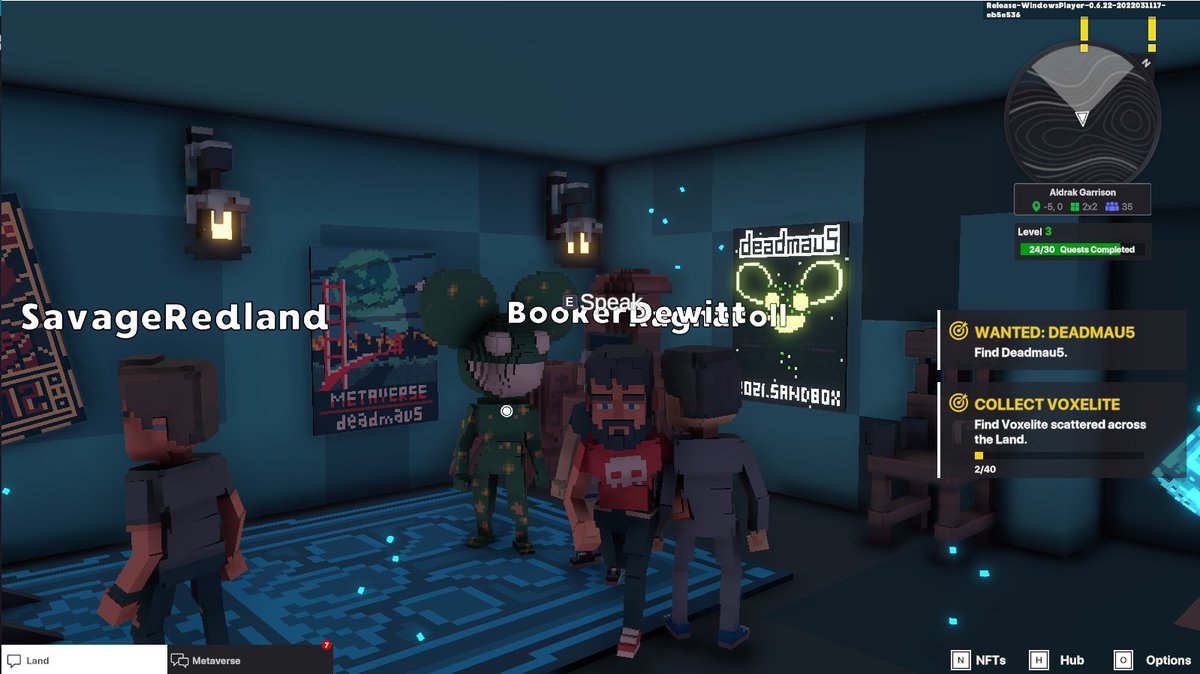 Deloresers's tweet photo. @TheSandboxGame @deadmau5 I just participated in the daily #SandboxAlphaS2Contest for a chance to earn up to 1,000 $SAND! Starting March 17 - Selfie with Deadmau5. Check out my screenshot below!
👇 #SandboxAlphaS2 https://t.co/332Tz2LW0q