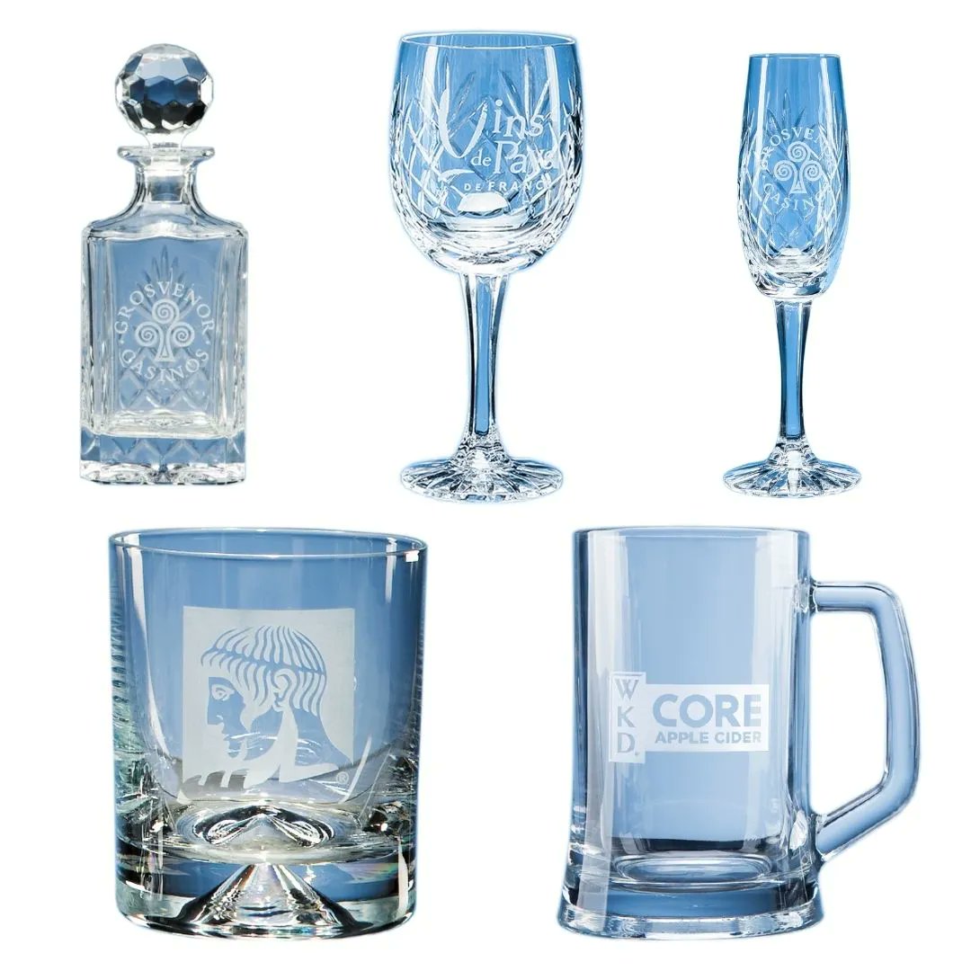Our promotional #glassware make excellent #luxurygifts for colleagues and clients. We have tumblers, wine glasses, tankards, decanters, and more.

In addition to being a great gift, they’re also a lovely finishing touch for events.