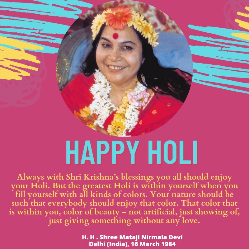 EnlightenedSpi4's tweet photo. https://t.co/nuKJcNlMML

Happy Holi

Jai Shree Mataji https://t.co/1mLibgfQhQ