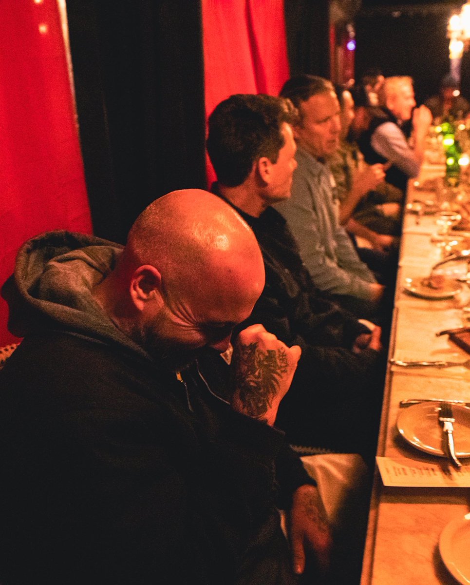 Kreatrco's tweet image. I think we are still hungover from our Launch Artist Dinner that went down at Justine's Brasserie @justinesbrasserie in Austin, Texas last Thursday. 📸 @d_maddux #joinkreatr #heretodestroy