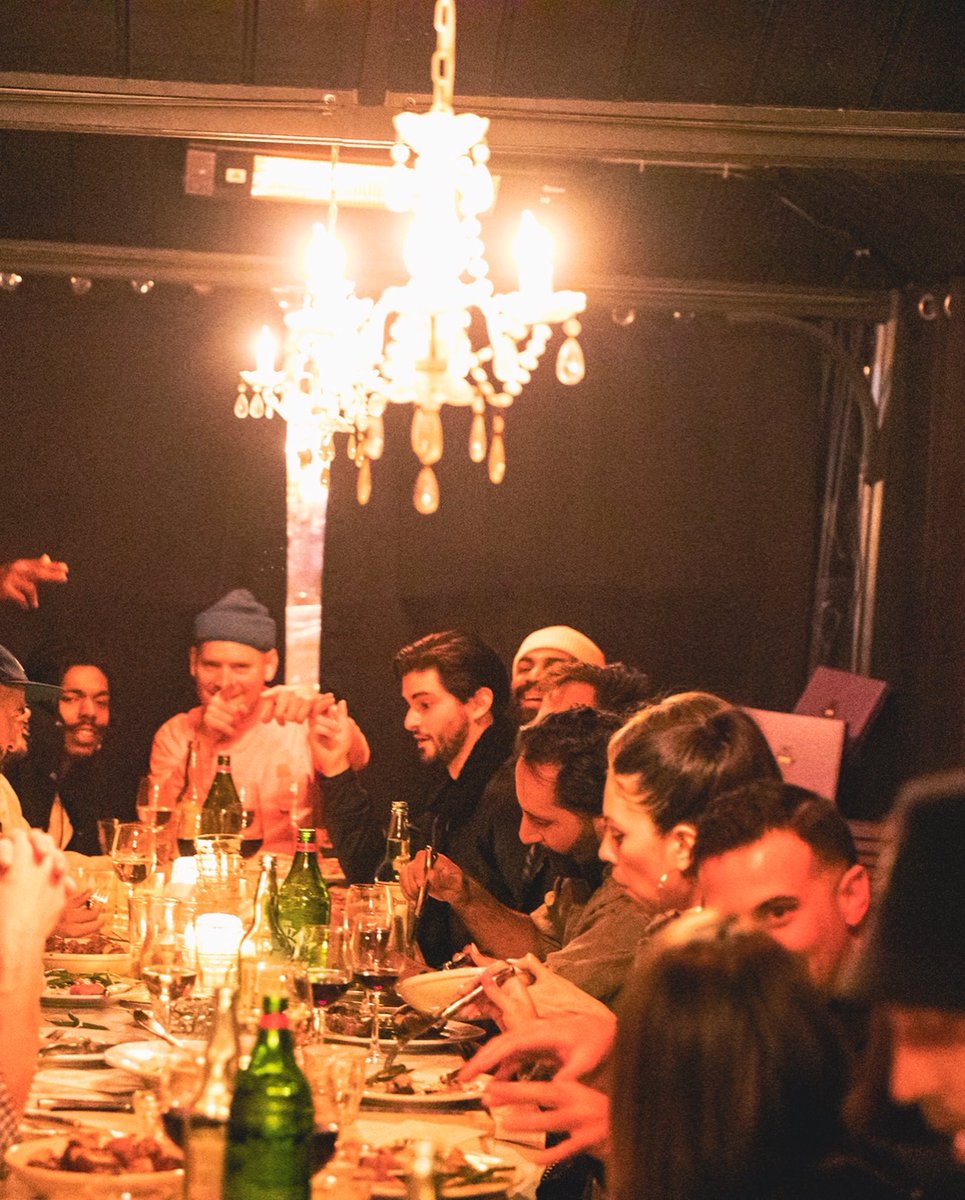 I think we are still hungover from our Launch Artist Dinner that went down at Justine's Brasserie @justinesbrasserie in Austin, Texas last Thursday. 📸 <a href="/d_maddux/">doug maddux</a> #joinkreatr #heretodestroy