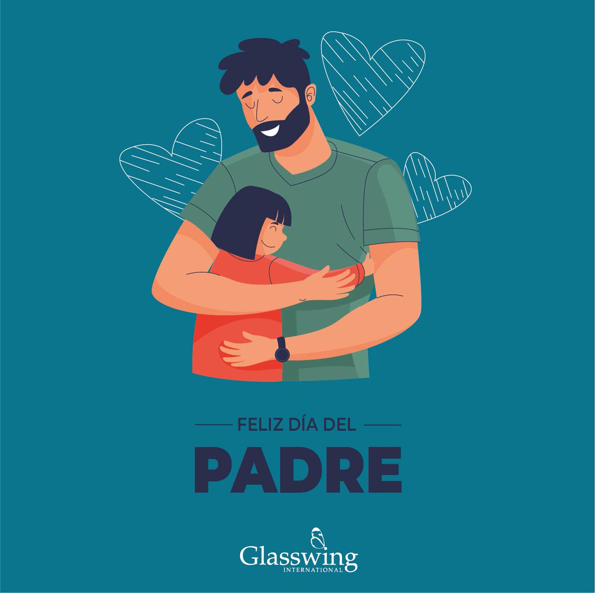 GlasswingHN's tweet photo. Un padre no sólo es alguien que te carga en sus brazos y te ayuda en momentos difíciles, también es quien te conduce por el buen camino ¡Feliz día del padre te desea la familia de Glasswing Honduras! #NuestraComunidad #GlasswingHn https://t.co/OUcHpFzph7