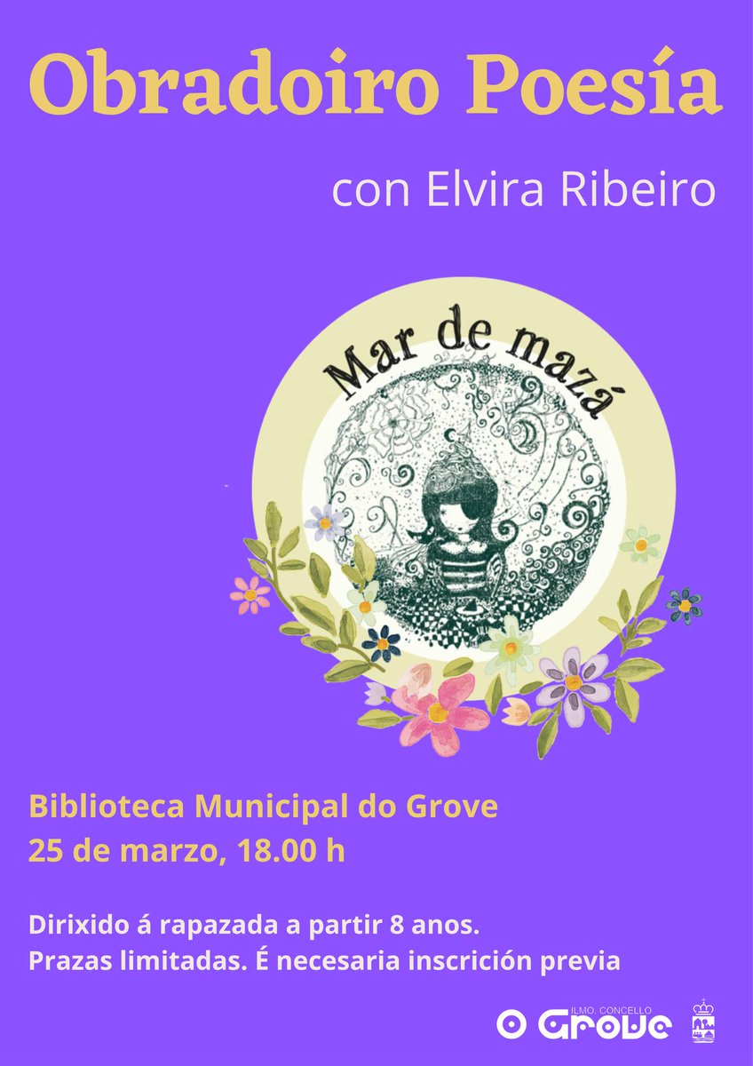 Bibliogrove's tweet photo. Obradoiro de poesía. #biblioteca #dinamizaciónlectora #poesía #obradoirocreativo https://t.co/32aebvWzli
