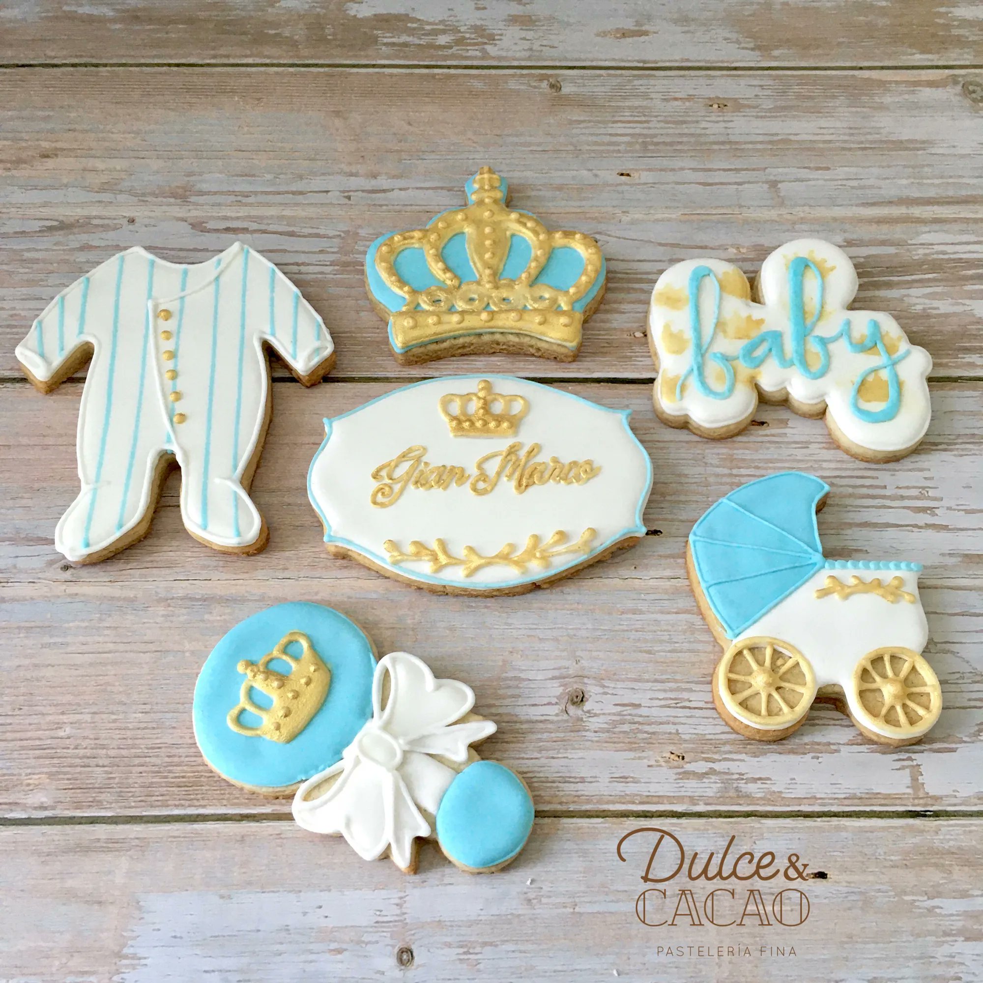 Galletas Decoradas Para Baby Shower Revelación De Género * 30