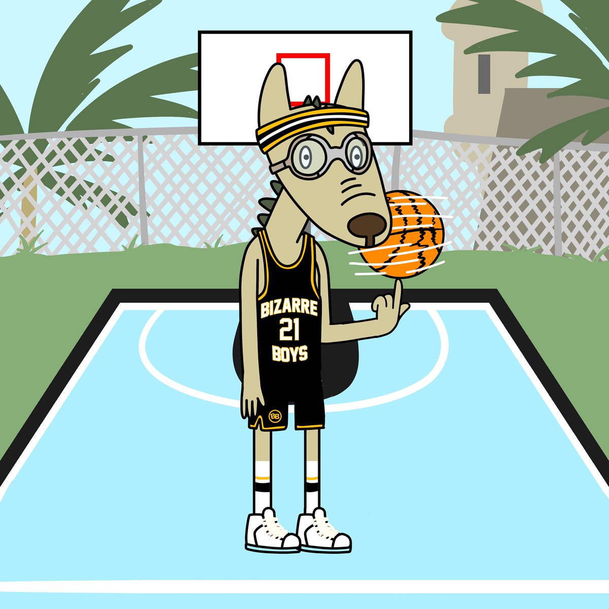BizarreBoysNFT's tweet photo. Bizzy came ready to play today and wants to do a giveaway 🏀 

PRIZE: 3x Bizarre List Spots 🎉

To win: 
https://t.co/yMTjGfF8hL &amp; RT 
2.Follow @BizarreBoysNFT 
3.Tag 2 friends 

48 hours only, LETS GO 💛

#BizarreBoys #NFTGiveaway https://t.co/rcqVOeu87J