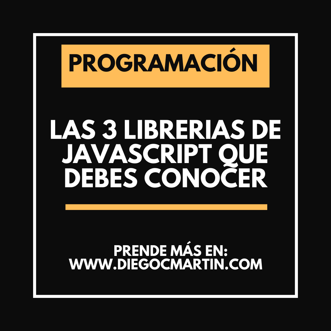DieMarM's tweet photo. 😍¡3 librerías de JavaScript indispensables! 

JQuery, Moment.js y anime.js son unas de las 3 librerias indispensables para JavaScript que debes conocer 

¿Qué otra librería para JavaScript recomiendas? 

#javascript #ProgramacionWeb #libreríasjavascript https://t.co/Un3i8Zywkj