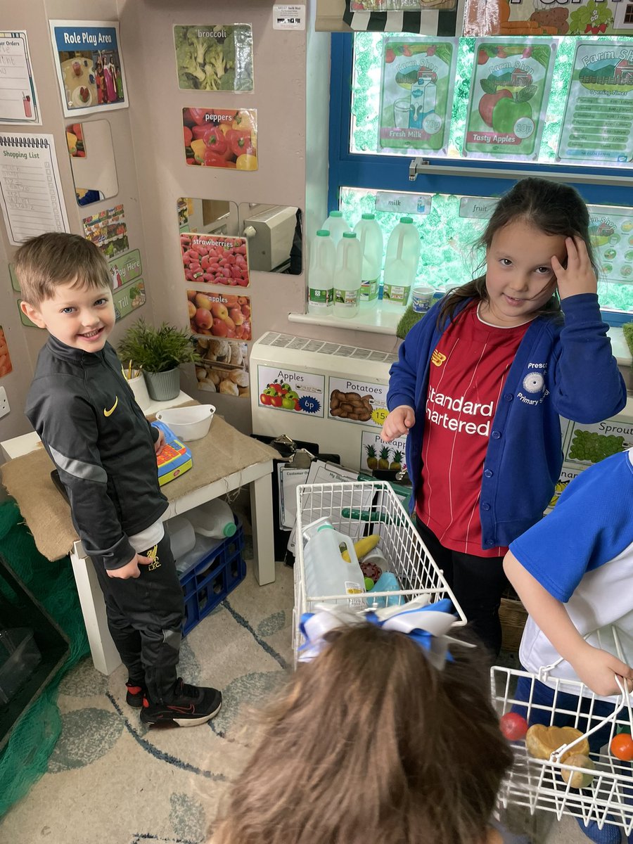 PCPPandas's tweet image. Prescot Farm Shop! We love our new role play area! #pcporacy #psedevelopment