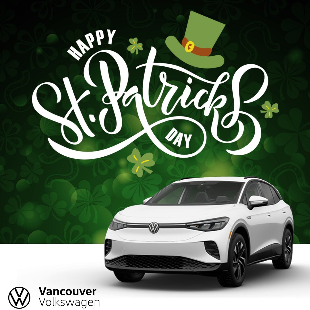 vancouvervw's tweet photo. Happy Saint Patrick's Day https://t.co/BIaNKXpYjz