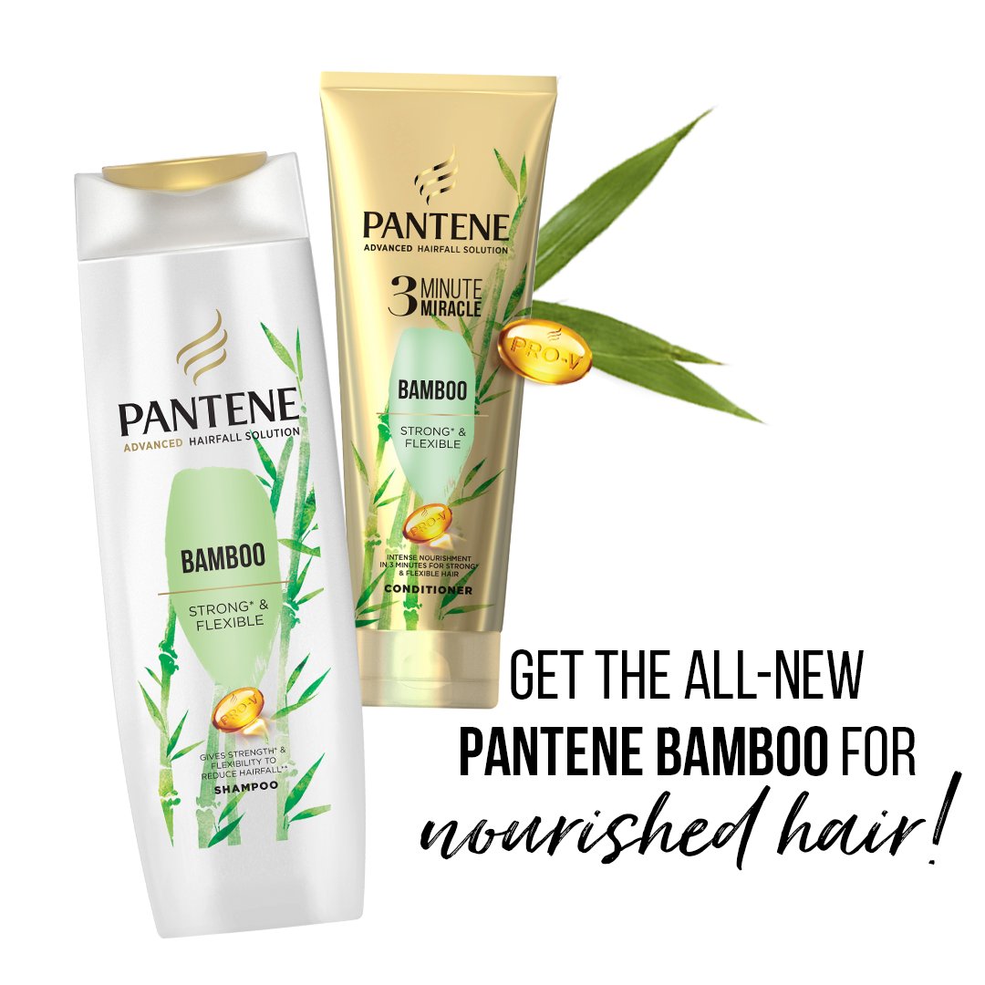 This Holi, play with all your heart without hair fall* worries! 'Coz Pantene Bamboo gives you strong** and flexible hair that bends more and breaks*** less! #HappyHoli
*due to breakage
**strength against surface damage
***vs. non-conditioning shampoo

#Pantene #HairfallControl