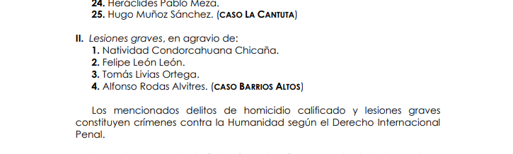 Kesteryid's tweet photo. @HELI_US @Valencia623U @AlertaNews24 Solo tienes que leer la sentencia del 2007, FUJIMORI SI ESTÁ CONDENADO POR CRIMENES DE LESA HUMANIDAD. https://t.co/81UbPs7frc