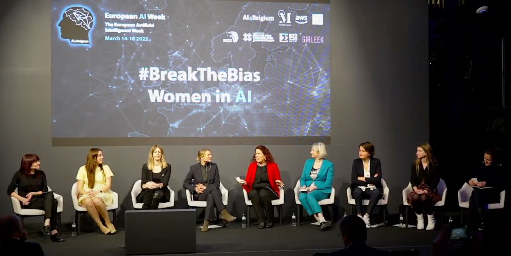 MCTDCambridge's tweet image. How can we promote gender equality in the European start-up #AI ecosystem?

#BreakTheBias panel starting now at #EUAIWEEK, with @ginasue @ca_lair, @Segozone and many more!

📺 Watch the livestream: youtube.com/watch?v=Bgf0Co…