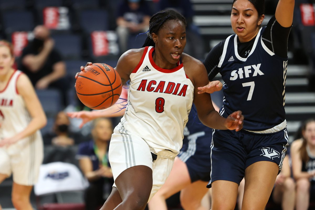 AUS_SUA's tweet photo. .@AcadiaAthletics Axewomen open championship weekend with win over @StFXAthletics X-Women

RECAP👉https://t.co/J1i9HyrMQo
📸: Nick Pearce https://t.co/qKXwLphSgT