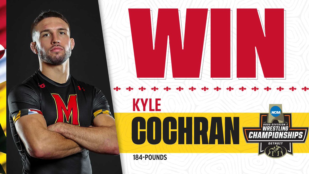 TerpsWrestling's tweet photo. Cochran gets it done! 

Kyle defeats Rutgers' John Poznanski 7-3 to advance to the Round of 16! He'll face Northern Iowa's Parker Keckeisen later today.

#TurtlePower 🐢💪 https://t.co/FxtsDQrghH