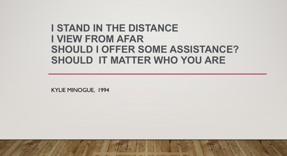 MOfP2021's tweet photo. The great Kylie Minogue, reflecting on whether or not to approach a visitor, during her stint as a Visitor Assistant.
#FOHMuseums
#Inspriation https://t.co/cDGmj2ivYn
