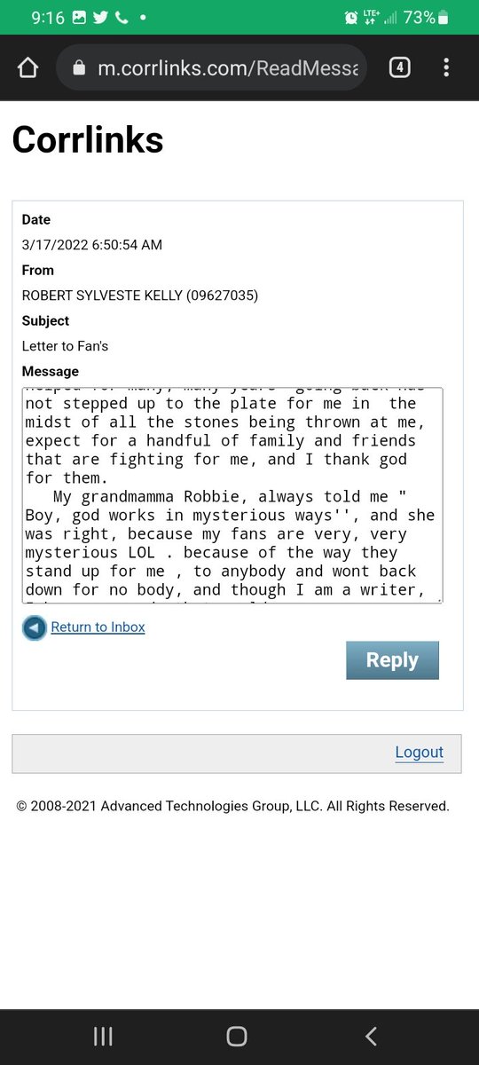 cassk310's tweet photo. This is a message from Robert S. Kelly written to all his dedicated fans. He personally wanted us to make sure you guys know that he loves you and are grateful for believing in him. Read it yourself..this is to all of you guys. Thank you!!!  @4ever4kelllz https://t.co/ChiKEIjGaS