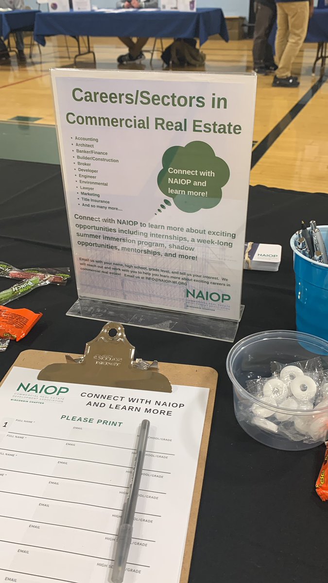 NAIOP Wisconsin (@naiopwisconsin) on Twitter photo Our CEO is at Kingdom Prep with our friends <a href="/Colliers_WI/">Colliers Wisconsin</a> for a career fair today! #CRE #FutureLeaders #CRECareers Our CEO is at Kingdom Prep with our friends <a href="/Colliers_WI/">Colliers Wisconsin</a> for a career fair today! #CRE #FutureLeaders #CRECareers