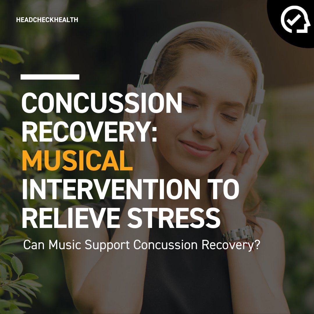 HEADCHECKHealth's tweet photo. Can Musical Intervention Relieve Stress in Concussed Athletes? Swipe to read the research finding!
Author: Dr. Jennifer Hunnicutt (@Dr_Hunnicutt)
Read more: https://t.co/GelYspnw73
#concussion #concussionrecovery #concussionrehab #stress #concussionresearch #concussionstudy https://t.co/w2ytvyk9gp