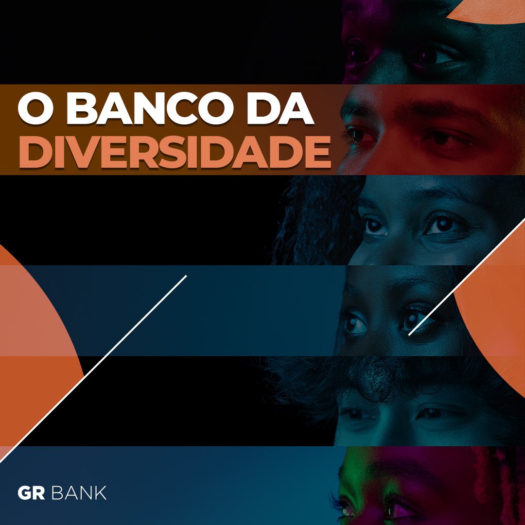 GRBankoficial's tweet photo. O banco com foco em diversidade.
Só poderia ser o GR Bank, o primeiro banco que representa você!

#grbank #bancodigital #diversidade #representatividade https://t.co/q3NeUQXKwn