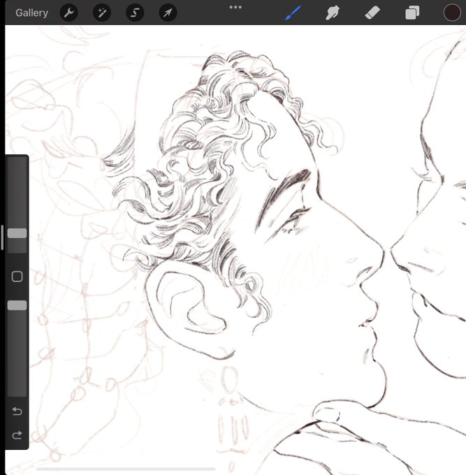 every… little….. curl……. 