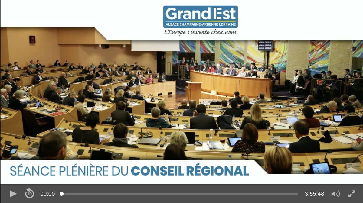 regiongrandest's tweet photo. 📺 Revoir la Séance plénière du Conseil régional de ce jour #SPMars22 #replay
⏩ 1ère partie : https://t.co/BtoIaIJkvW
⏩ 2ème partie : https://t.co/G4puf4v2RE https://t.co/CSVjOvvfKw