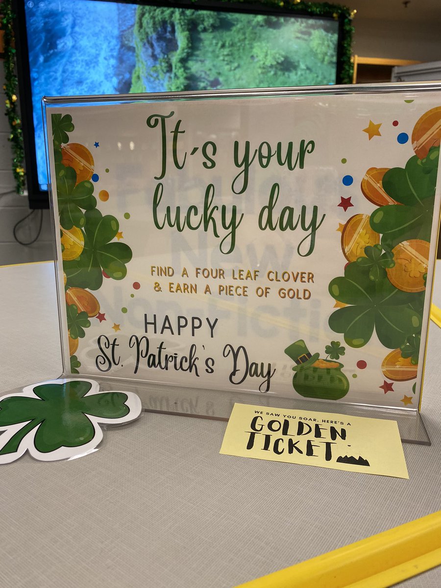 BRMSreads's tweet photo. #StPatricksDay 
Students had so much fun in the library today!  Leprechaun Lunch activities included a scavenger hunt, coloring, make your own bookmark, logic puzzle, maze and ispy!
@BullRunMS #PWCSlibraries https://t.co/VD4PZSXcNz