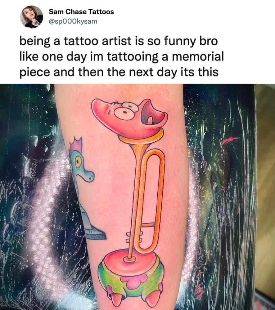 Picasso died for this… 

#besttattoos #memetattoo #tattooartistmag #tatt #tattooskull #tattooing #tattoomeme #tattoosofinstagram #tattooinked #inkedup #tattoosnob #tattoosociety #tattoosleeve #tattoolife #tattoo #memes #memesdaily #memestagram
