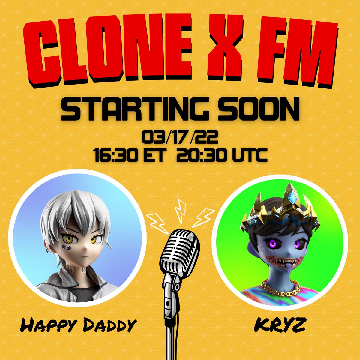 Clone X Radio tweet media