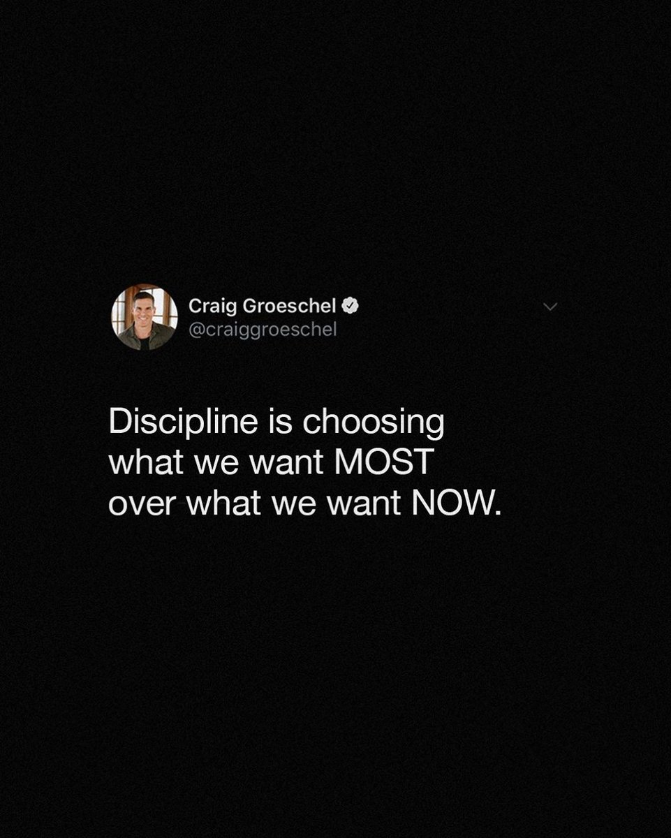 With God’s help, we can choose what we want MOST over what we want NOW. We aren’t trying to become someone different, we’re training to become more of who God has already created us to be!