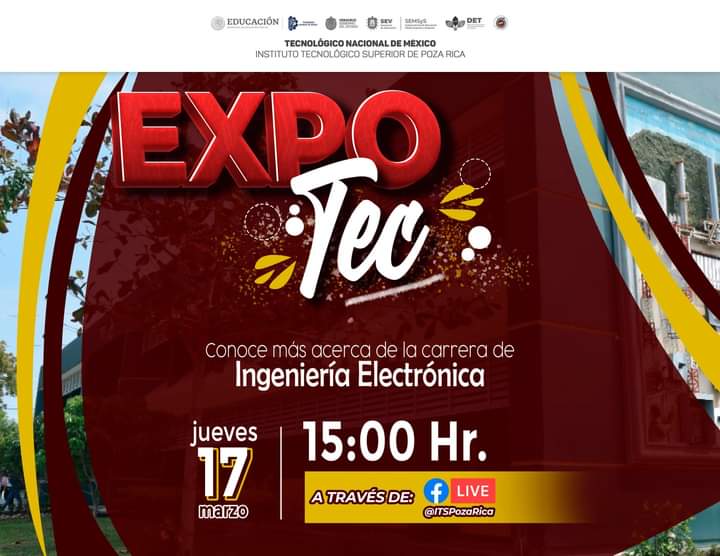 ITSPR_OFICIAL's tweet photo. ¡Ven y forma parte de nosotros!
#ITSPR2022
#ComunidadTecNM
#TodosSomosTecNM
#EXPOTEC
Esta información noticiosa no puede usarse con fines de promoción del gobierno ni de ningún servidor público y se reproduce aquí con fines de transparencia de las actividades gubernamentales. https://t.co/ESUXNq2DRr