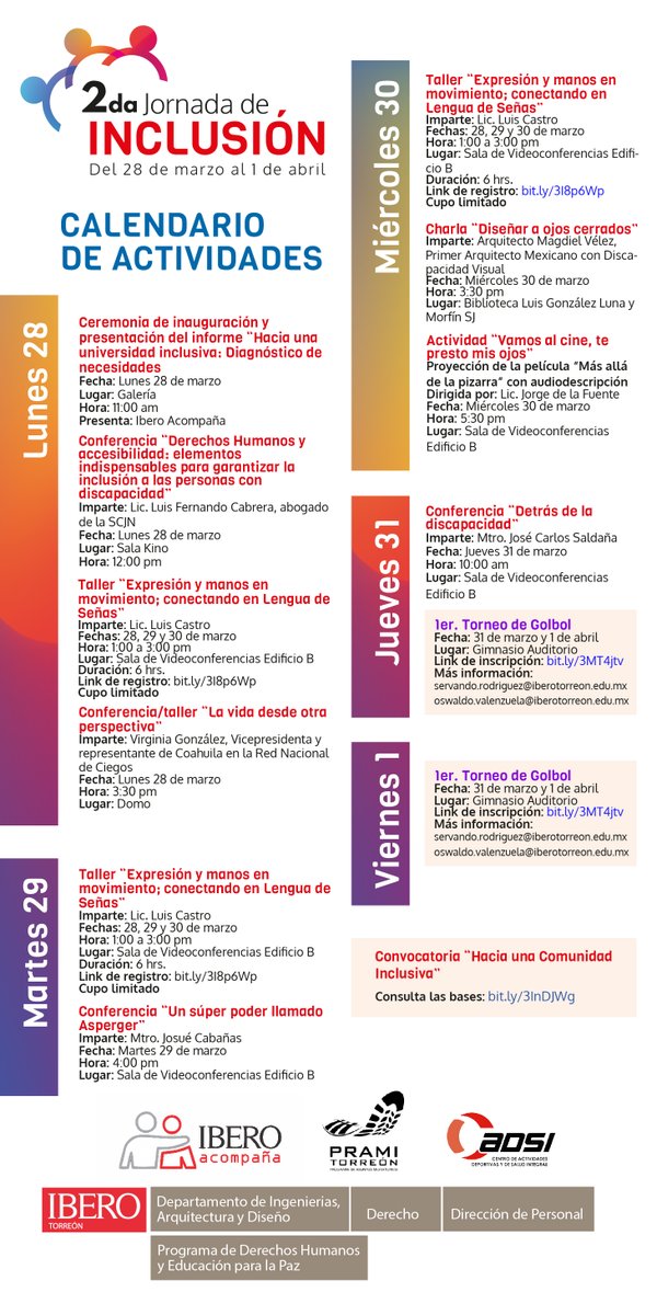 ProgramaDH- Ibero Torreón tweet media