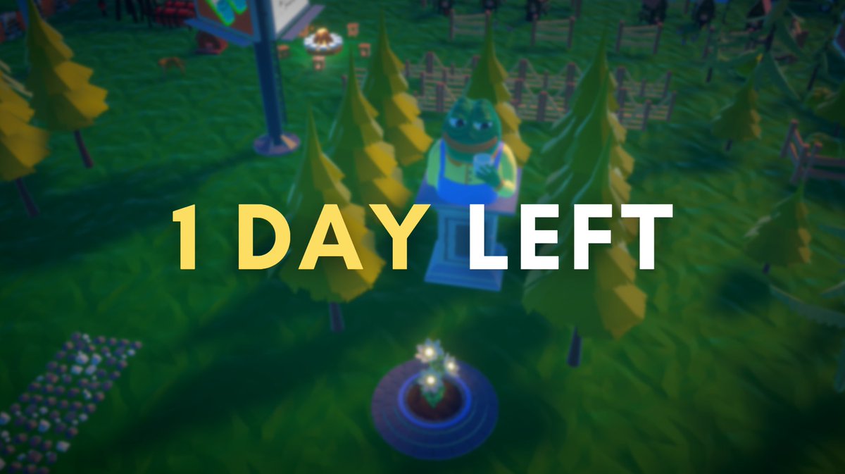 DeFi_Land's tweet photo. 🪷🫧 Last chance to water your plants before it will turn into amazing Gen-0 NFTs.

👋Take your time to say good bye to it and wish for the luck. There are various amazing Legendary NFTs to claim.

🚜Let's go #DeFiLandFam

#DeFiLand $DFL https://t.co/iHoS7dKaBC