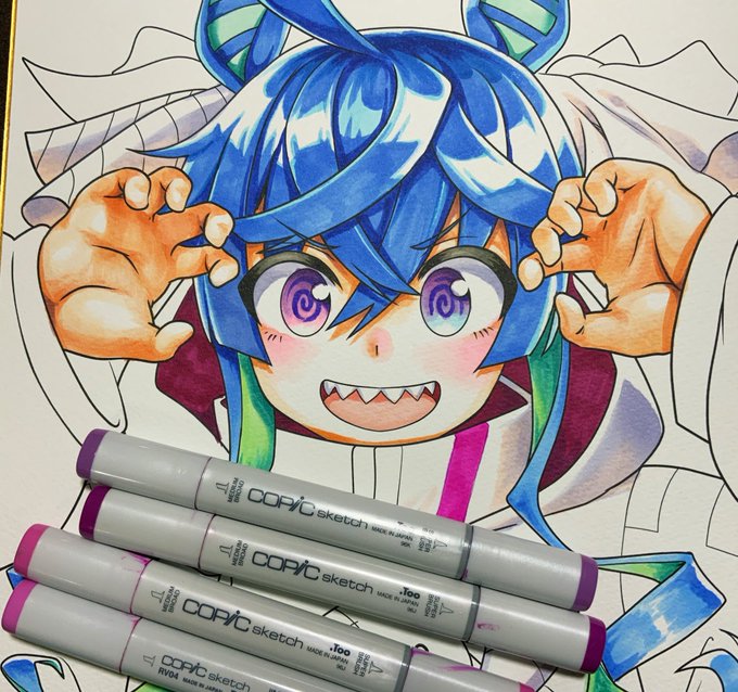 ツインターボ原色バリバリで塗ってて楽しい。 