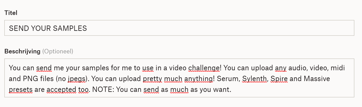 GuusHeber's tweet photo. Hey! Long time no see! Well, I need a video so uhhh. YOU CAN SEND SAMPLES TO ME HERE: https://t.co/xODdMOixmk

For more details read the image below: https://t.co/dRsgPd43tk