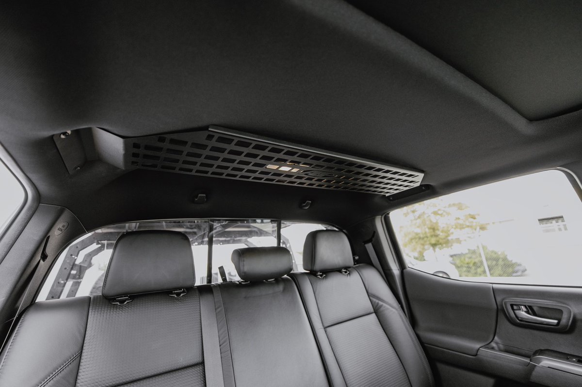 allpro_offroad's tweet photo. 2016 - Current Tacoma Overhead Molle Panel is available now!! This panel is completely bolt on with no drilling required for installation! 
#allprooffroad https://t.co/H9GgTdQ7LX