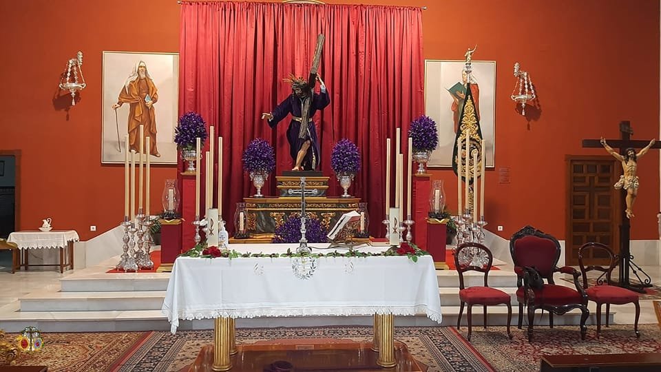 TRIDUO CUARESMAL EN HONOR DE NUESTRO TITULAR.

Esta tarde y a partir de las 19 horas, dará comienzo el Solemne Triduo en honor de nuestro Padre Jesús de las Tres Caídas, cultos que serán predicados por nuestro director espiritual, Rvdo. Padre José Manuel Carrascosa Moreno.