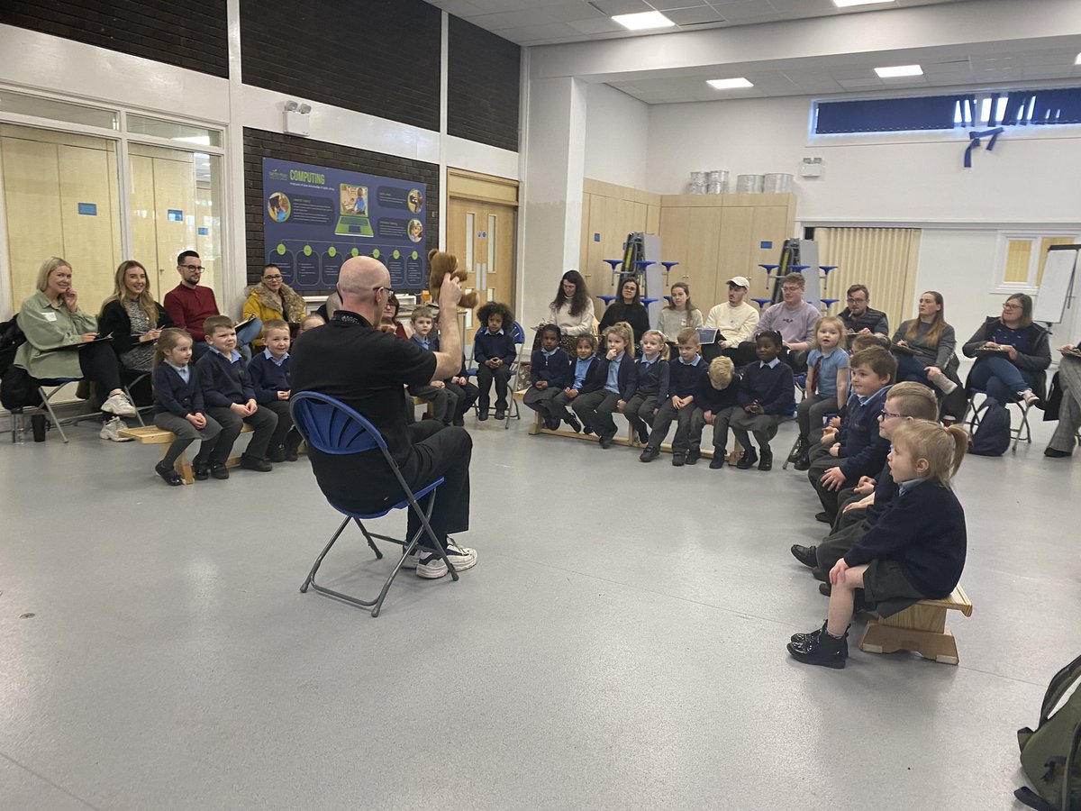 mrsunsworth35's tweet photo. I am so proud of my school community these last two days, we’ve had over 60 student teachers from @PrestoleeScitt visit @BartonMossCPS to see how to teach Music and understand the progression throughout. What a fabulous two days! #schoolled #scitt https://t.co/7F849zej5d