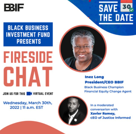 Join <a href="/bbifflorida/">BBIF</a> to be inspired by one of Central Florida's most committed community change agents – fighting for financial justice, <a href="/ILONGBBIF/">Inez Long</a>. Inez Long will join <a href="/XavierRamey/">Professorecks</a>, CEO of <a href="/JusticeInformed/">Justice Informed</a> to discuss her inspiring history. See you there! bit.ly/Inez_FiresideC…