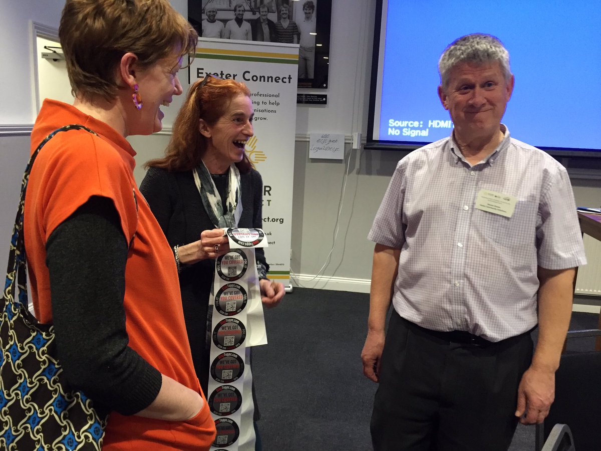 Wonderful @Exeter_connect celebration of communities event today , great to hear about some amazing Exeter community projects.
