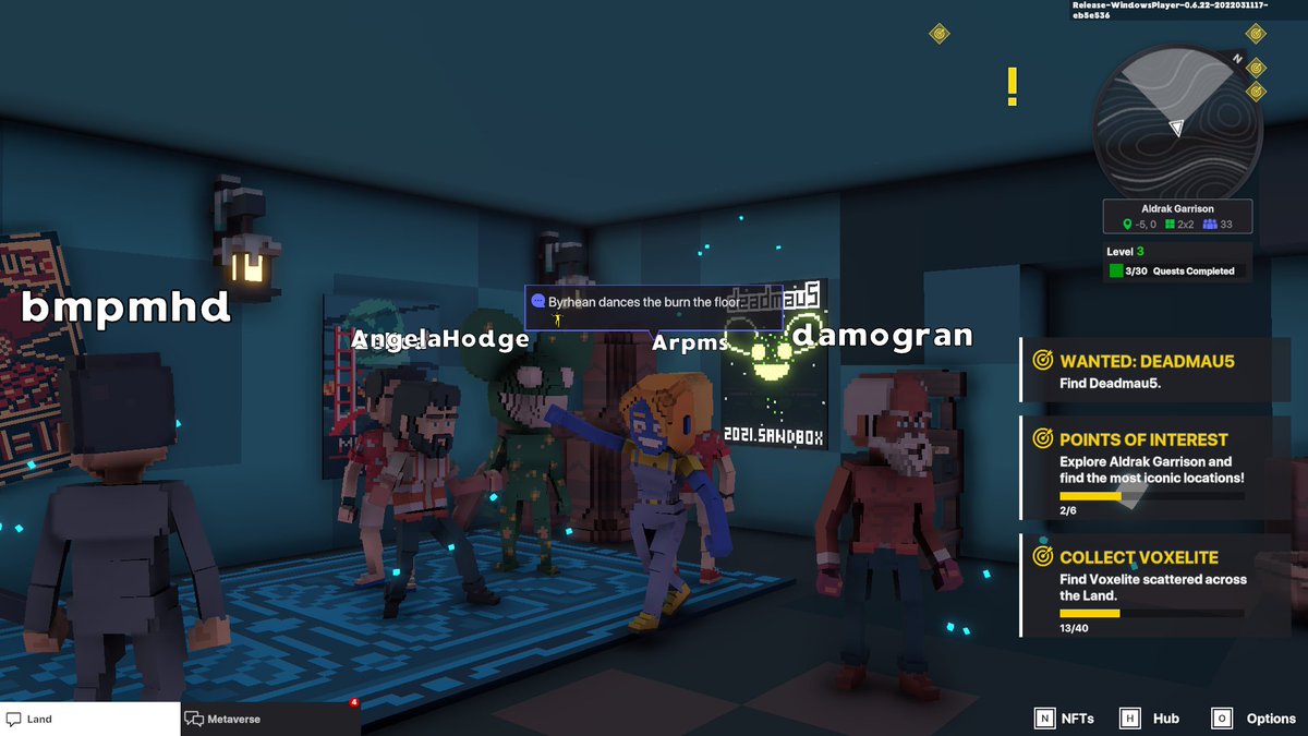 Byrhean's tweet photo. @TheSandboxGame @deadmau5 I just participated in the daily #SandboxAlphaS2Contest for a chance to earn up to 1,000 $SAND! Starting March 17 - Selfie with Deadmau5. Check out my screenshot below!
👇 #SandboxAlphaS2 can u verify pls https://t.co/4TDe4FQzTp