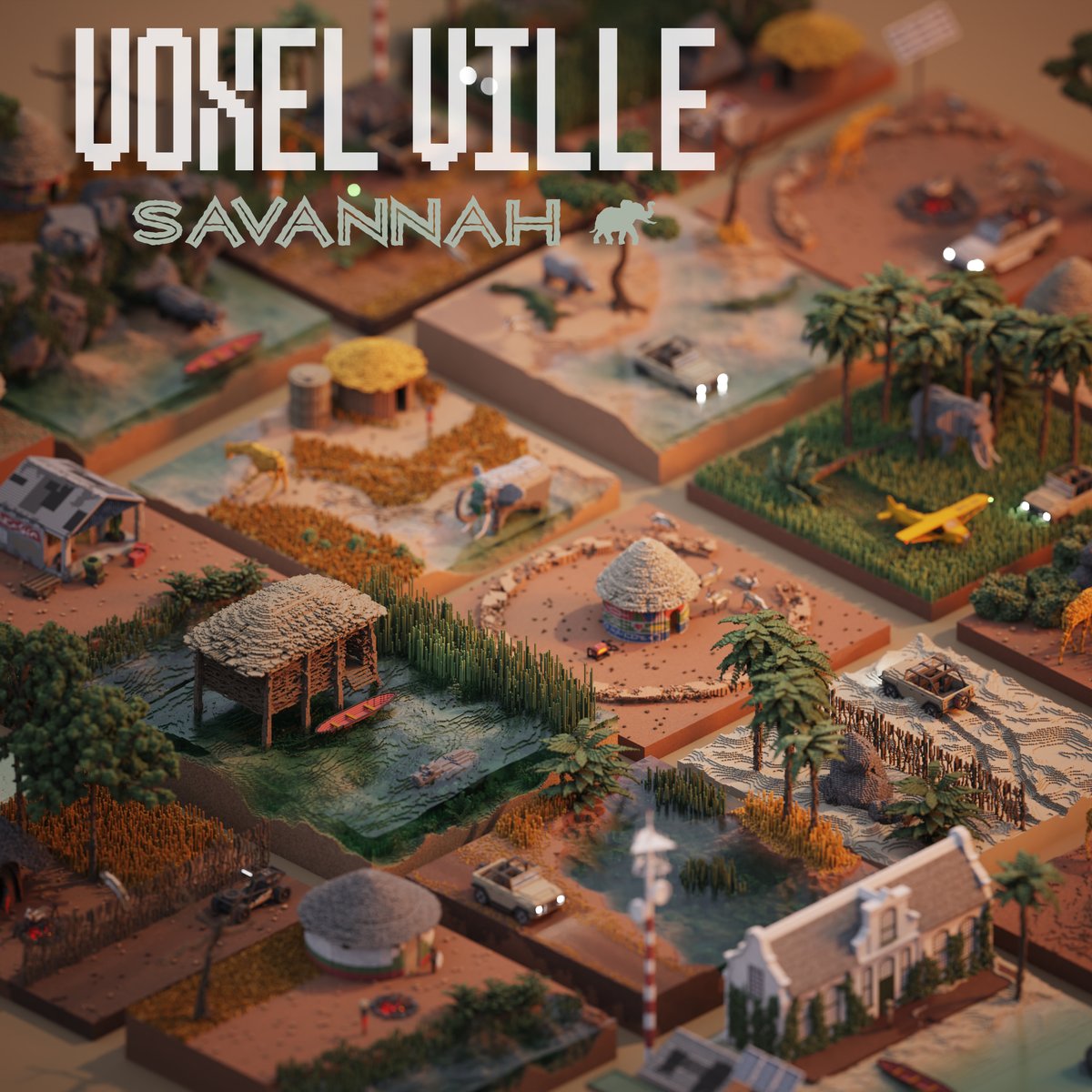 VilleVoxel's tweet image. Want to win a guaranteed whitelist spot for our next Voxel Ville collection? Just do the following 👉

1️⃣ Follow our account @villevoxel
2️⃣ Tag 3 friends who love NFTs 
3️⃣ Like this Tweet
4️⃣ Retweet and quote your FAVOURITE thing about Voxel Ville

Winners announced soon🎉#NFT