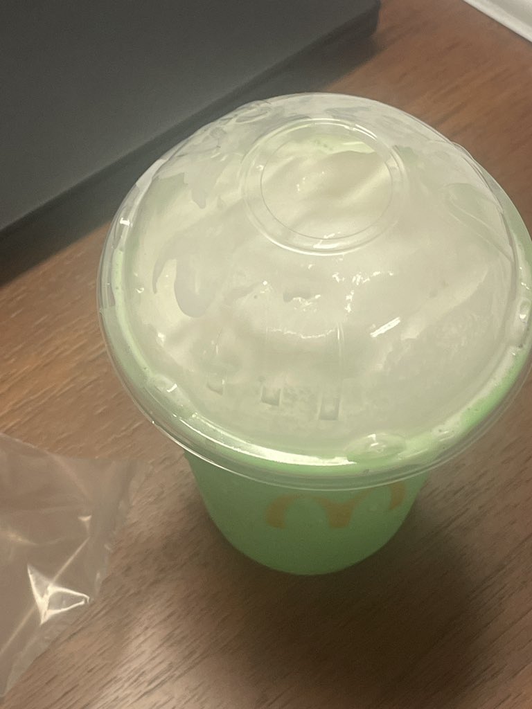 How else to celebrate St. Patrick’s day than by treating the teachers and staff to Shamrock Shakes. These never disappoint.