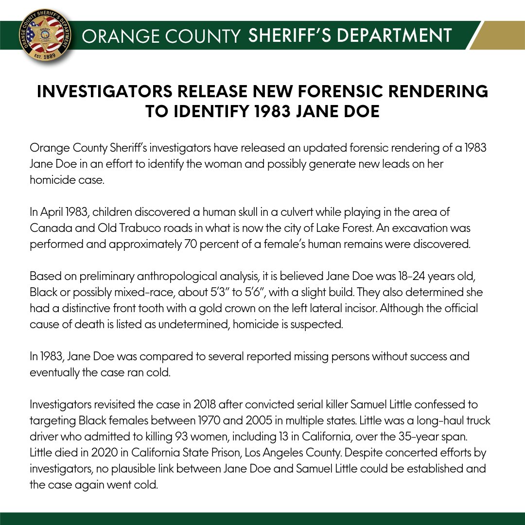 OC Sheriff, CA tweet media