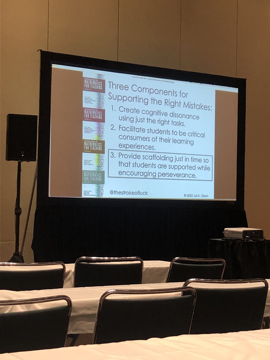 amcan36's tweet photo. @thestrokeofluck engaging is in thinking through how and when we discuss student errors by selecting the right mistake @NCTM #NCTMIndy2022 https://t.co/45AzhAPTXZ