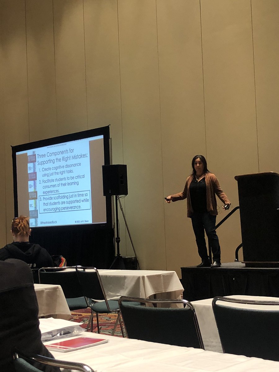 amcan36's tweet photo. @thestrokeofluck engaging is in thinking through how and when we discuss student errors by selecting the right mistake @NCTM #NCTMIndy2022 https://t.co/45AzhAPTXZ