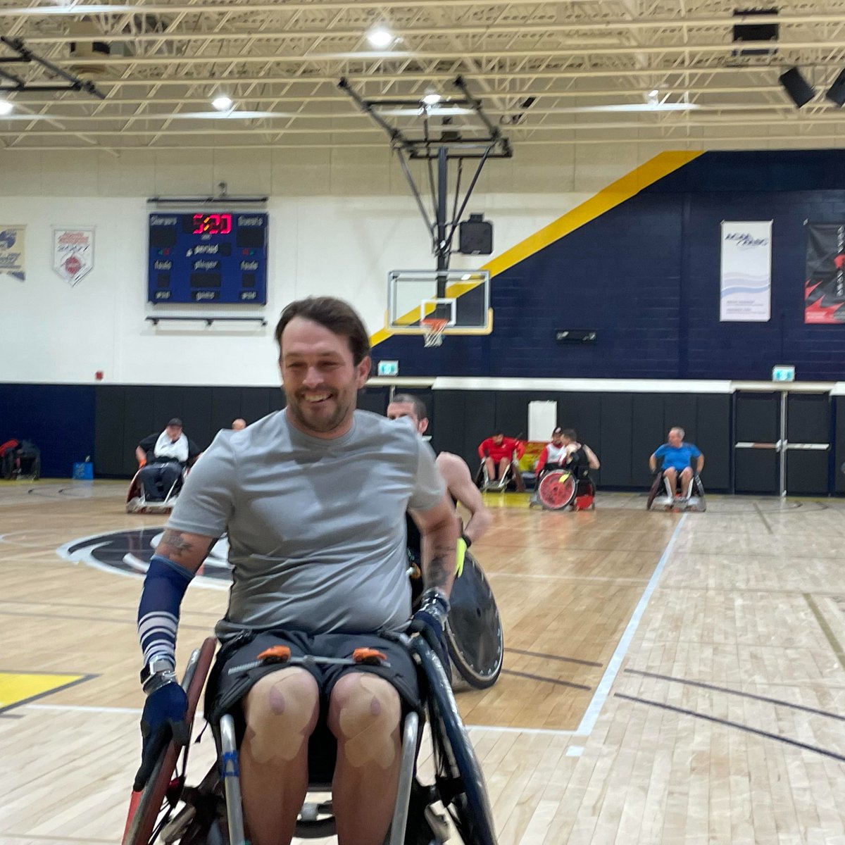 Thank you to <a href="/ParasportNB/">Parasport NB</a> for hosting #teamcanada participants at their wheelchair #Rugby camp earlier in March. It was a great way for these #SoldierOn members to prepare for the upcoming <a href="/InvictusGamesNL/">Invictus Games The Hague 2020</a> this April #wheelchairuser #adaptation